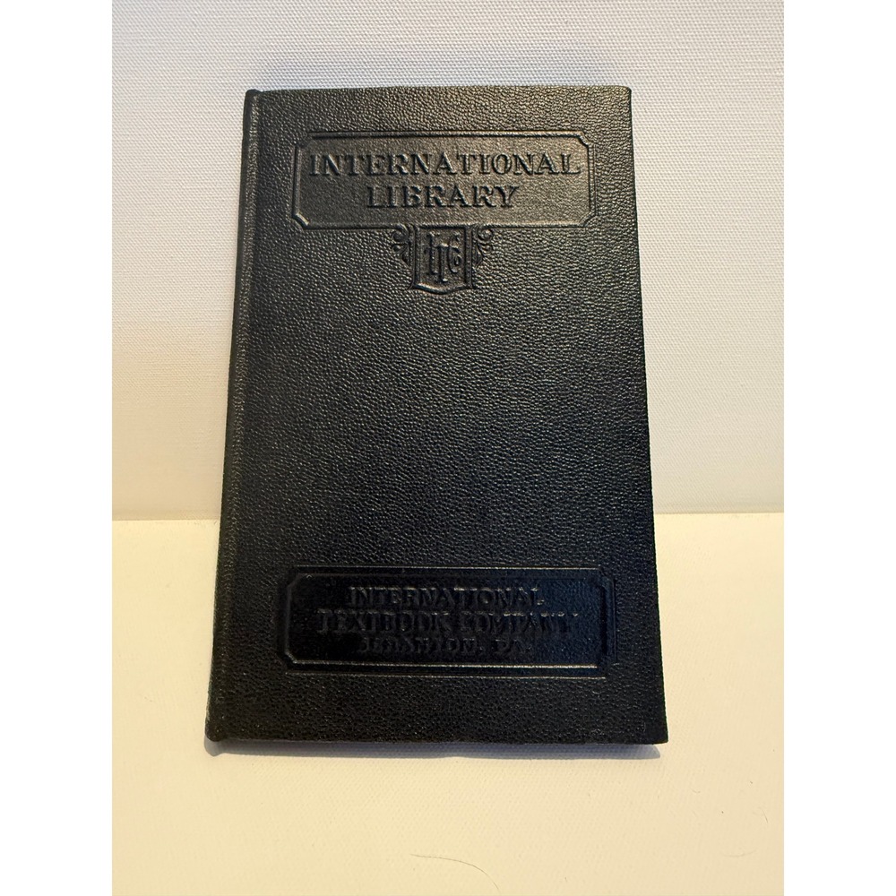 Vintage 1938 Formulas Cube Root Logarithms ICS International Textbook Company